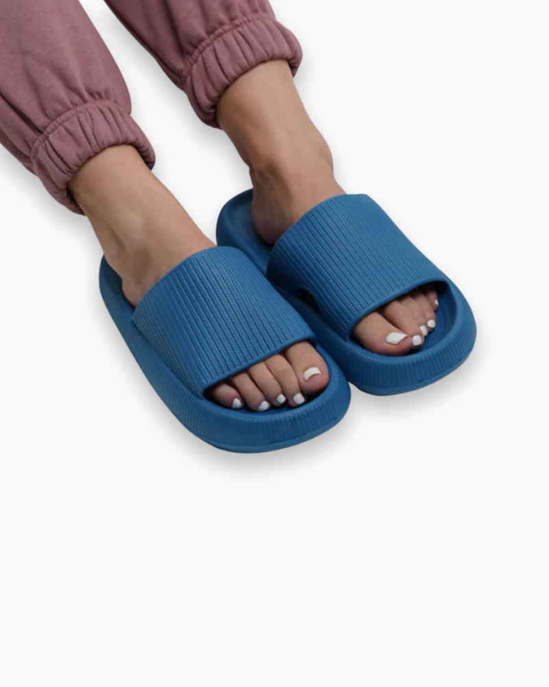 Damen Bequeme Hausschuhe | Atmungsaktiv und Rutschfest