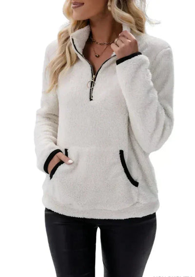 Harper® Gemütlicher Sherpa Pullover