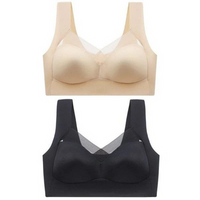 1+2 Gratis | SeidenZauber™ Glatt Gemütlich Grundnahrungsmittel in 1x Beige + 2x Schwarz