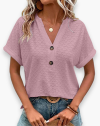 Damen Elegantes Oberteil | Vielseitig Und Stilvoll in Rosa