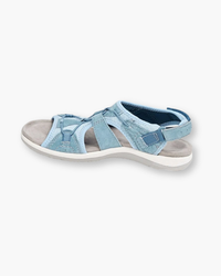 Damen Weiche Verstellbare Sandalen | Sicher in Blau