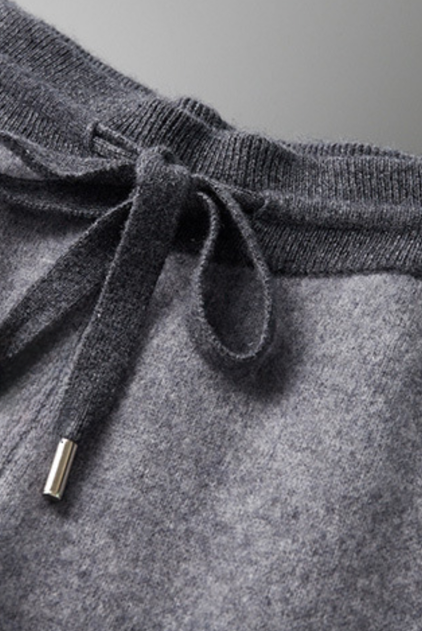 Graue Kaschmir Merinowolle Set – Vittore