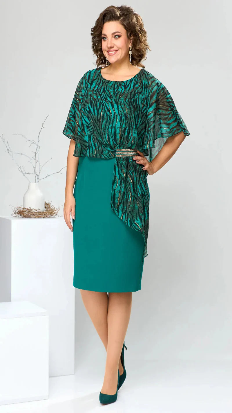 Mirabella - Elegantes drapiertes Kleid