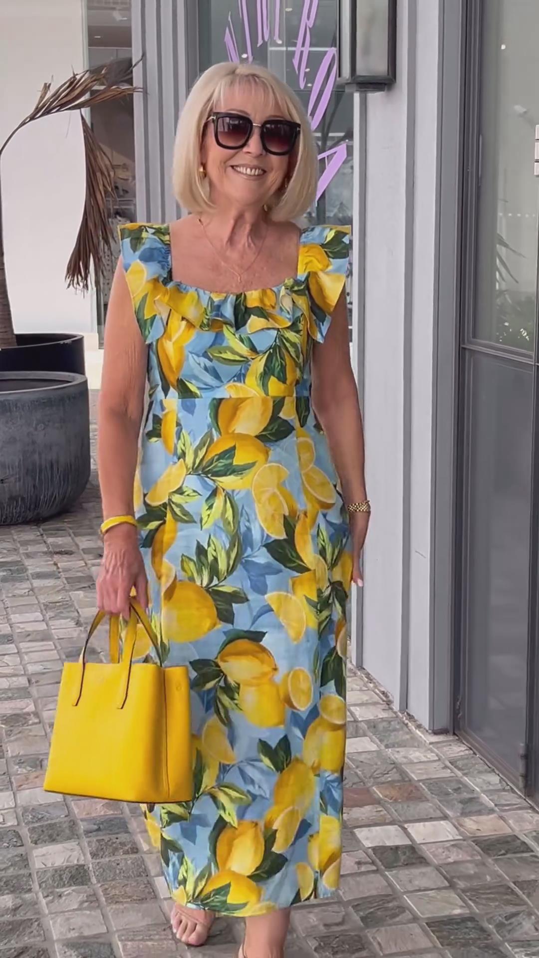 Fischer & Wagner | Limone – Sommerkleid mit Zitronenprint