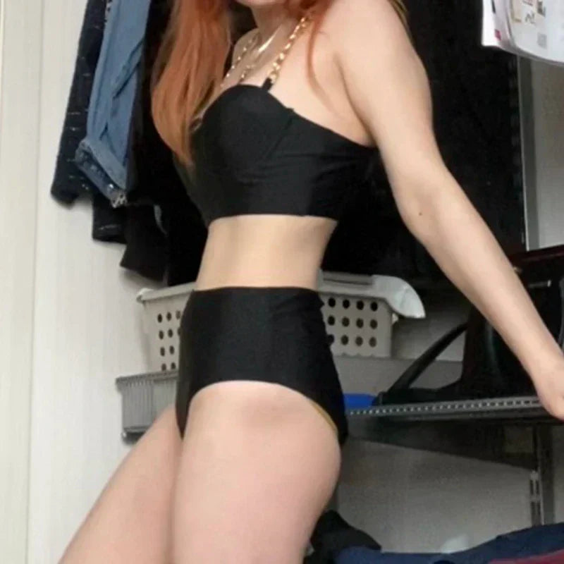 Ester® | Gepolstertes Zweiteiler-Set mit hoher Taille