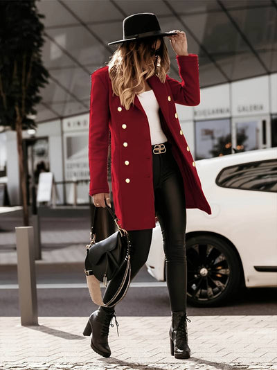 Clara | eleganter Wollmantel für stilbewusste Frauen