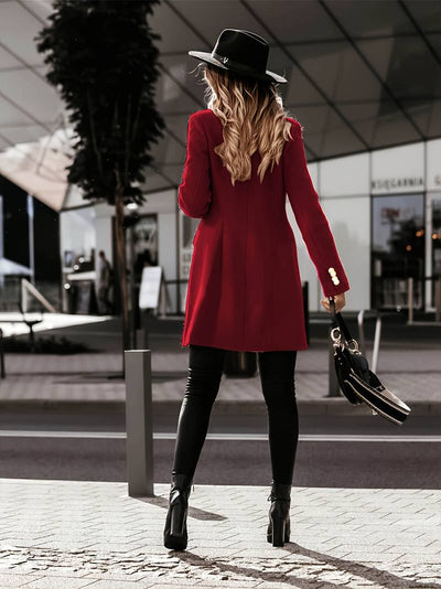 Clara | eleganter Wollmantel für stilbewusste Frauen