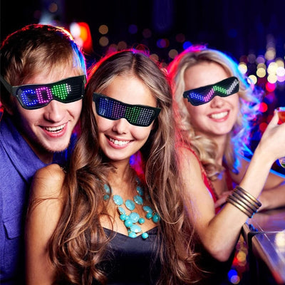 App-programmierbare LED-Partybrille - GlowBeat