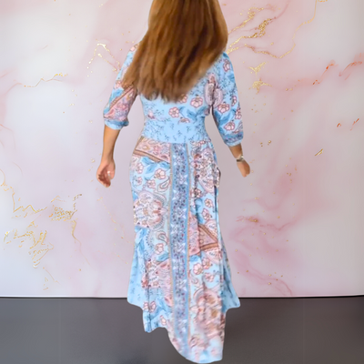 Marga™ | Elegantes Sommerkleid mit V-Ausschnitt