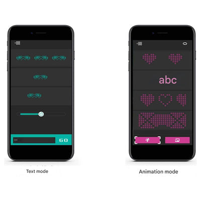 App-programmierbare LED-Partybrille - GlowBeat