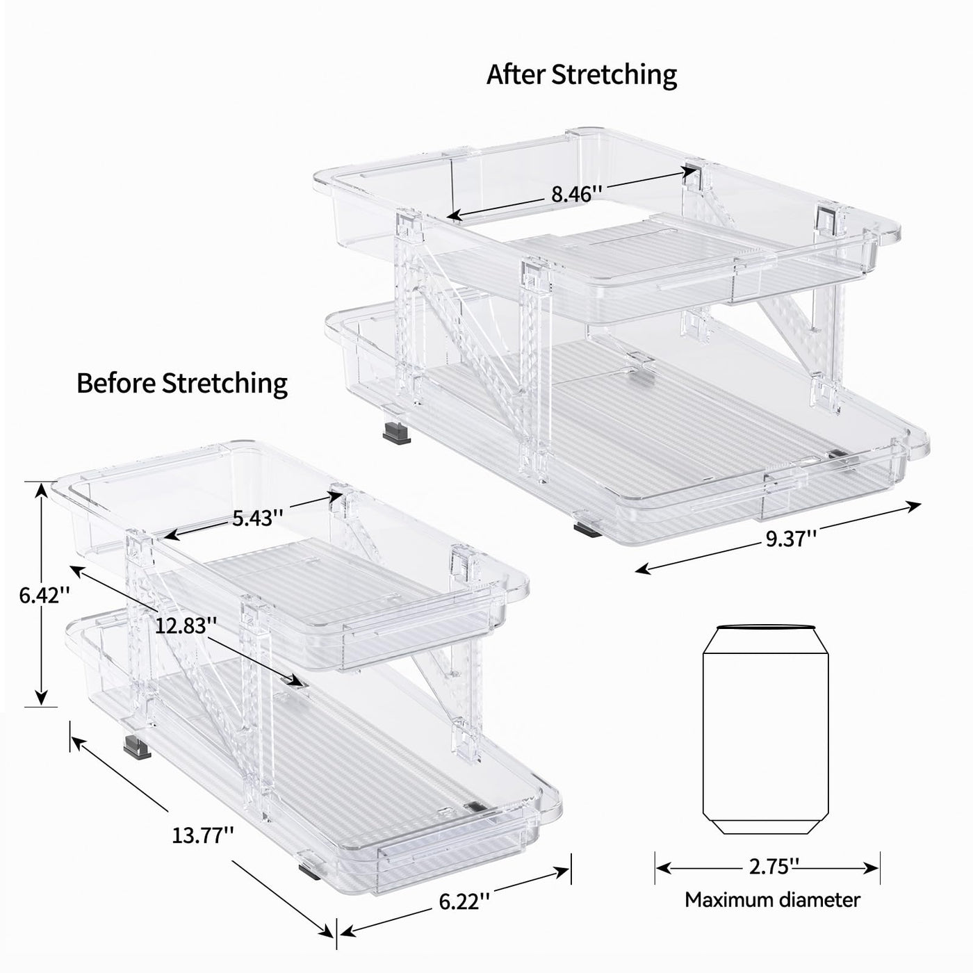 Dosenwärter™ Platz im Kühlschrank sparen
