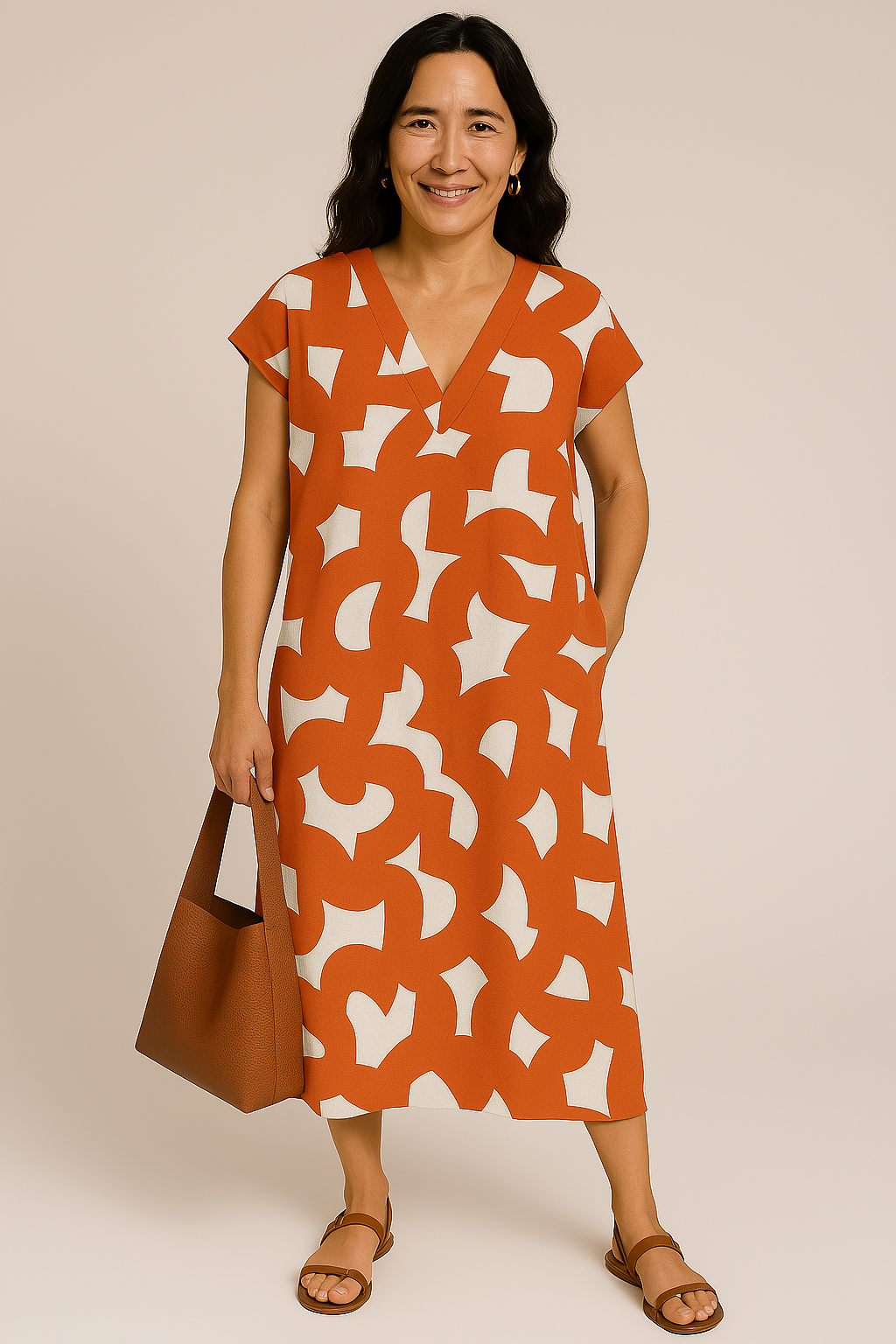 Blake™ - Glattes Waveflo-Kleid