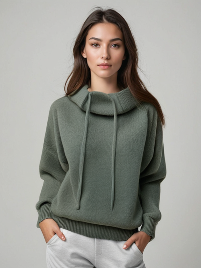 Ophelia® | Oversize Kapuzenpullover Strick