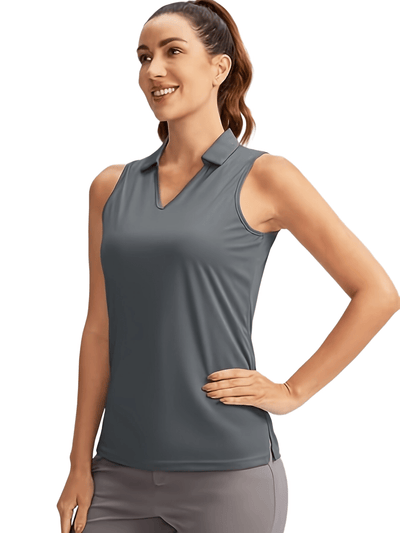 Ava™ – Elegantes V-Ausschnitt Aktives Tanktop