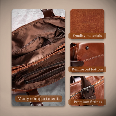 Seidenschal | Eleganter Heritage Statement-Tasche