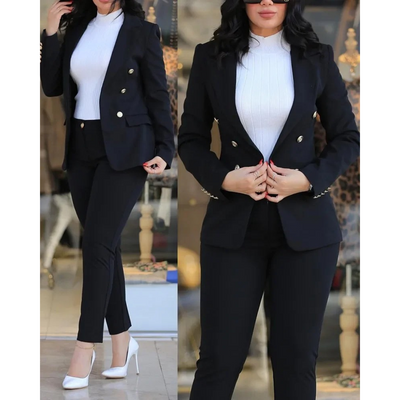 Blazer und Hosenset für Damen