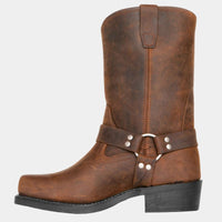 Vintage Cowboystiefel für Damen in Gelbbraun