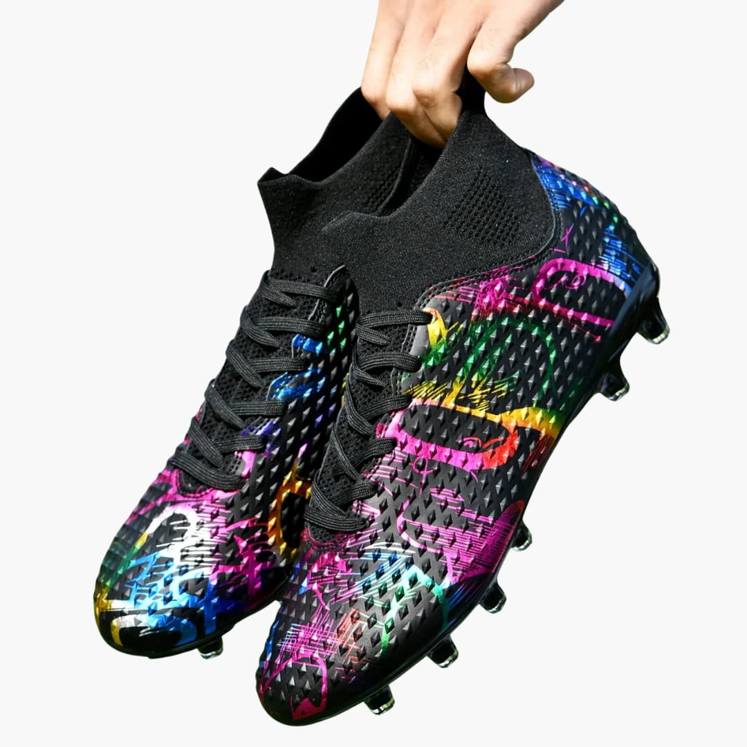 Fußball schuhe für Herren mit strukturiertem Obermaterial