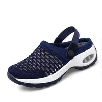Gudrun | Orthopädische Luftpolster Schuhe in Blau