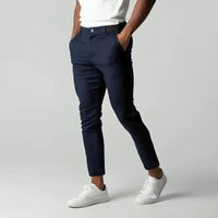 Alfredo™ | Premium Stretch Chino in Marine