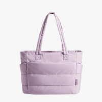 Shelly | Stilvoller Puff-Rucksack in Violett