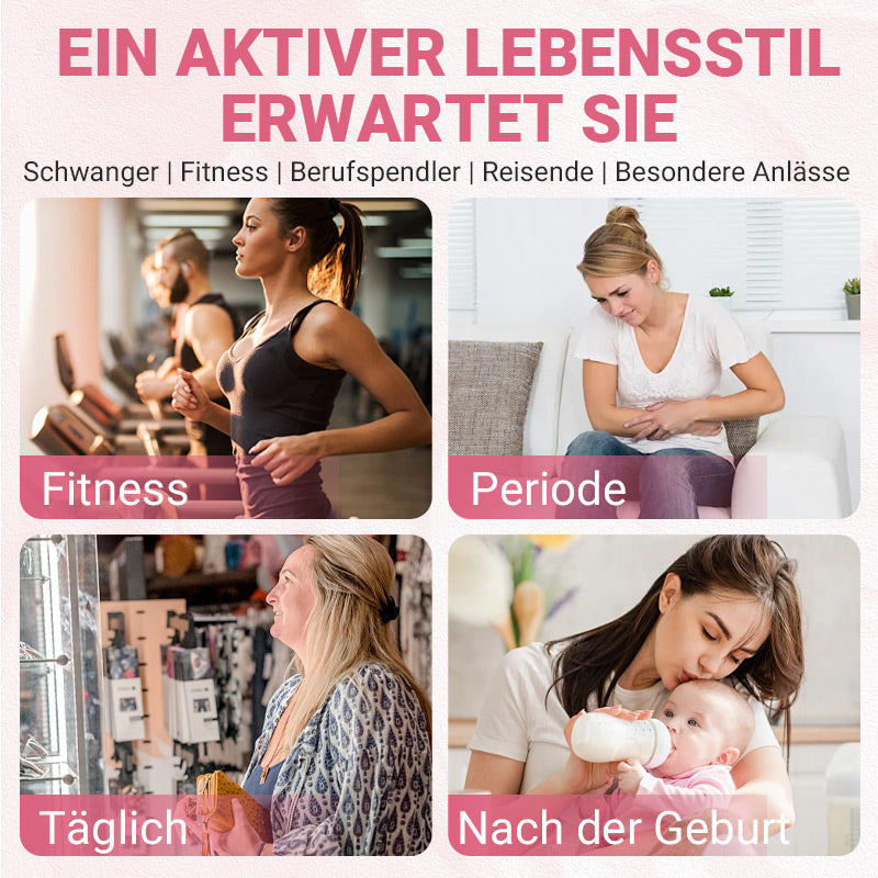 Hochtaillierter Bauchansatz Leckagekontrolle Panty-Slip