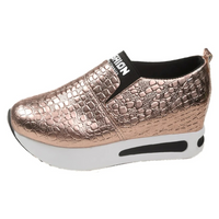 Yala – Damen-Slipper aus Schlangenleder in Hellbraun