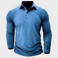 Loreno™ | Polo aus hochwertiger Baumwolle, frisch und bequem in Blau