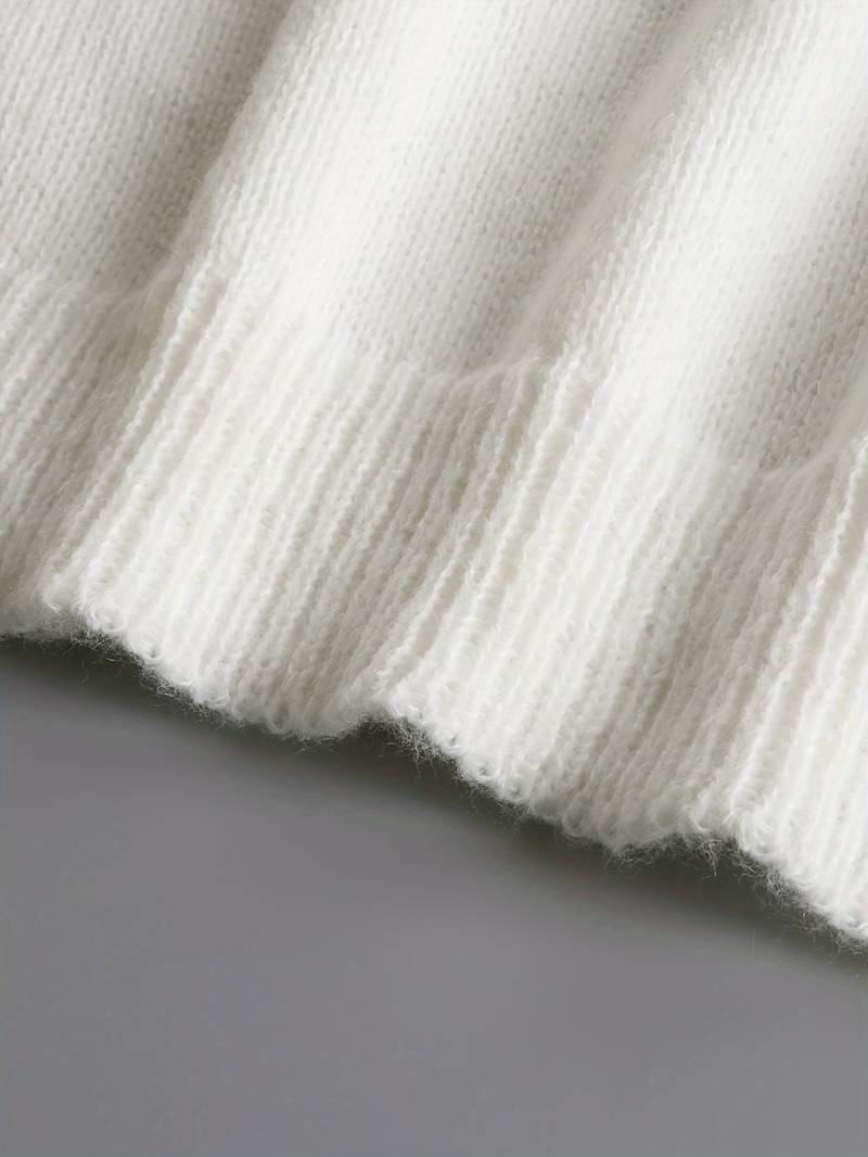 Fernanda® | Pullover mit ausgefallenen Knöpfen