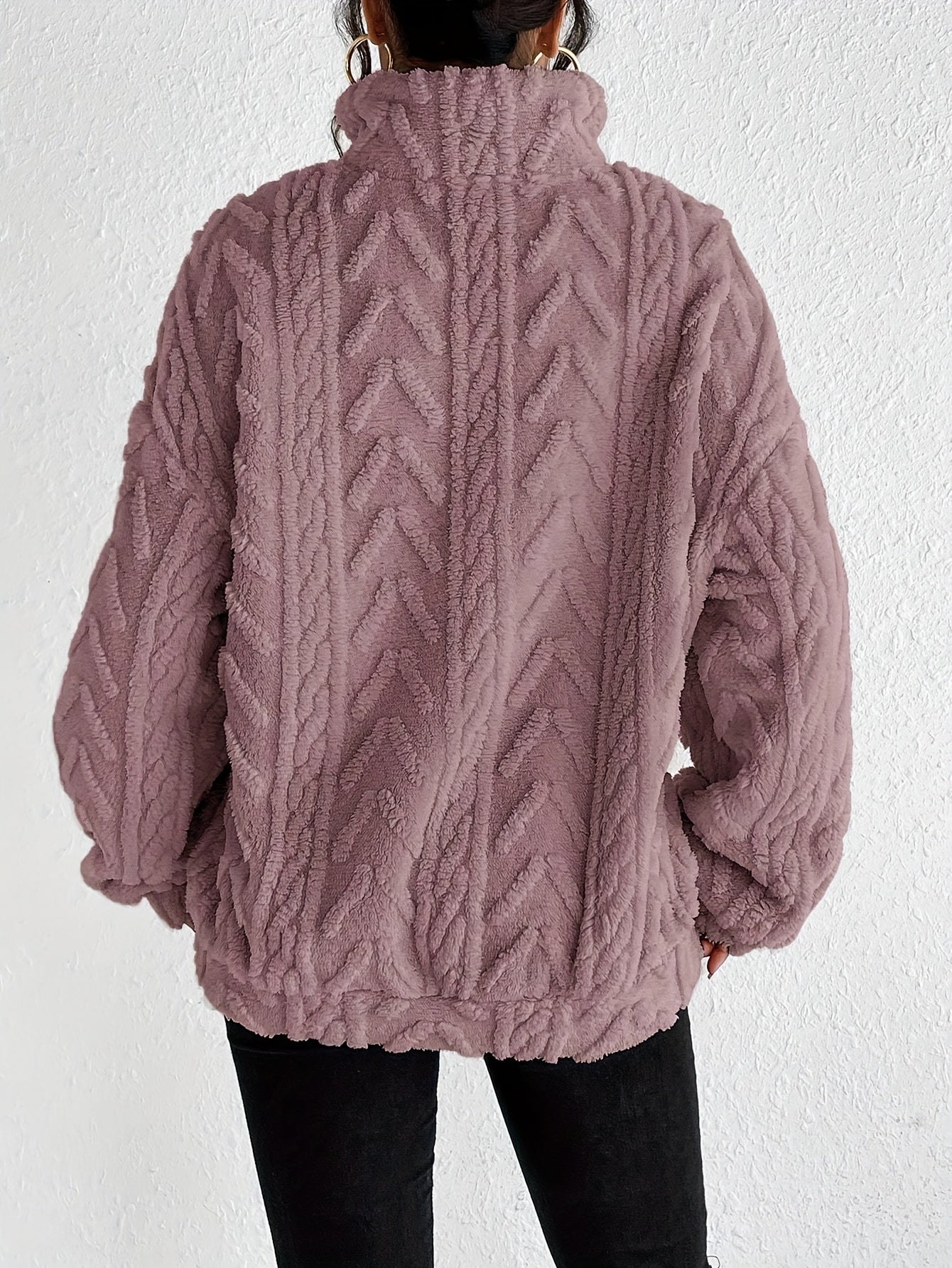 Hazel® Eleganter Fleece-Pullover