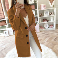 Stilvolle Herbst- und Winterjacke - Pleun in Braun