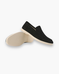 Herren Elegante Slip-Ons | Luxuriös und Komfortabel in Schwarz
