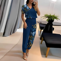 Addison | Bluse und Hose in Blau