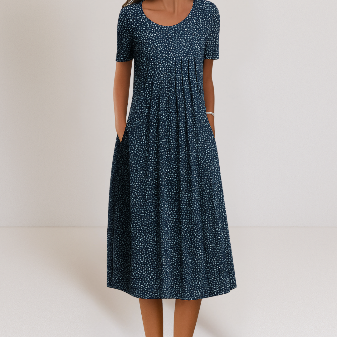 Annette™ | Elegantes bauchbedeckendes Kleid