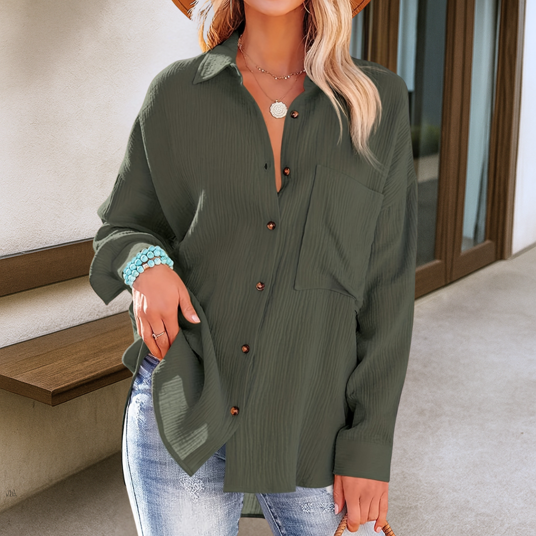 Annemarie™ | Lässige Bluse im Ibiza-Stil