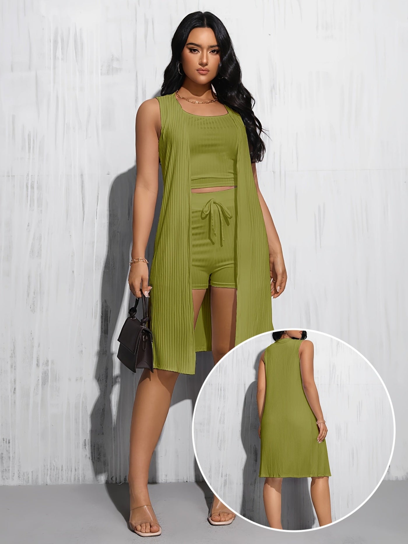 GlowSet™ – Damen 3-teiliger Lounge-Set