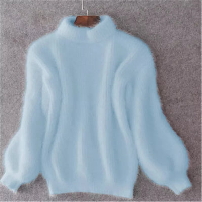 Kanita - Jahrgang-Strickpullover Aus Angora