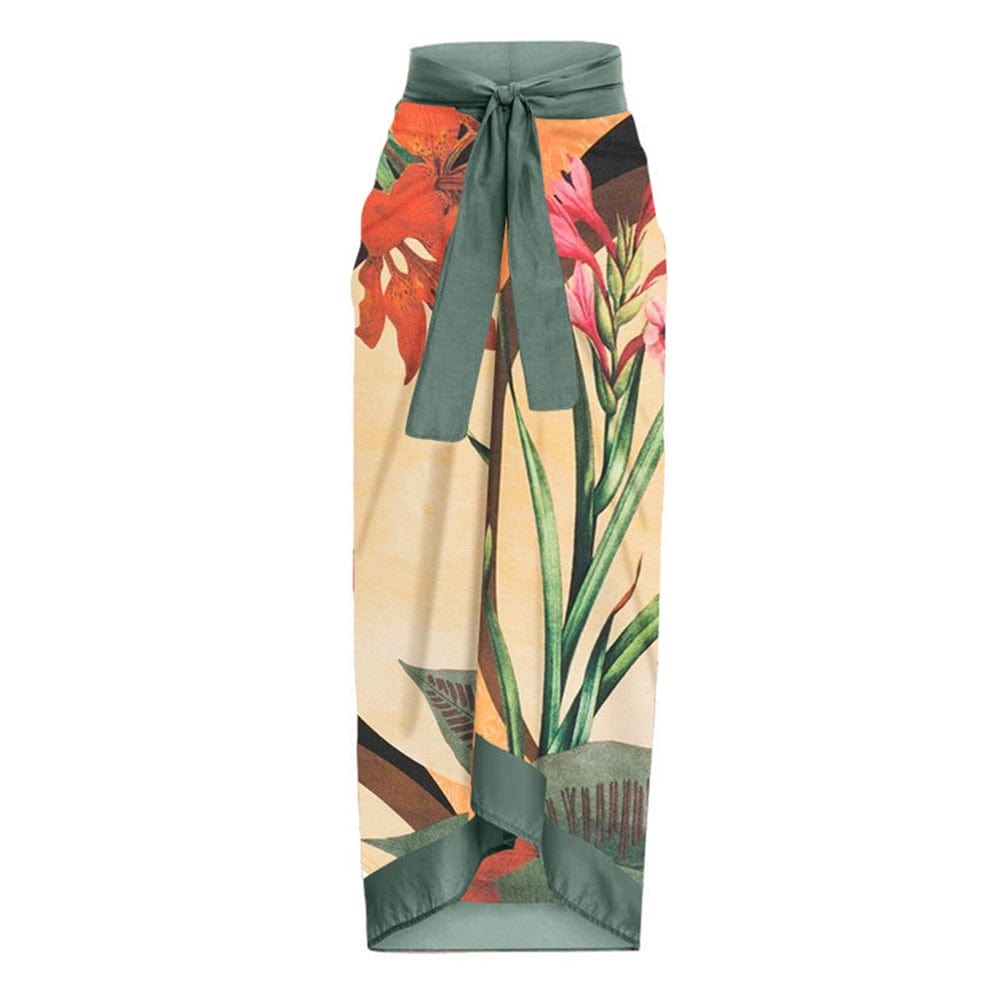 Lynda® | Badeanzug und Überwurf-Set für Damen