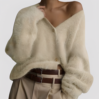 Lavena - Bequemer und wärmender Pullover in Beige
