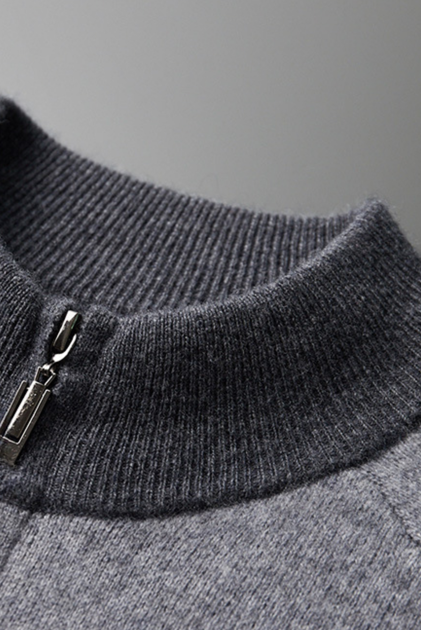 Graue Kaschmir Merinowolle Set – Vittore