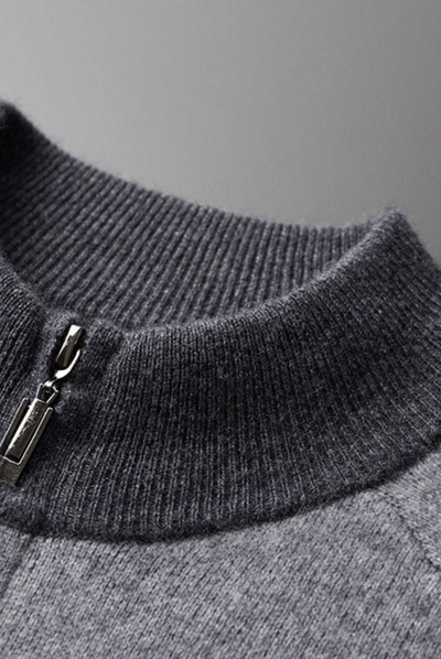 Graue Kaschmir Merinowolle Set – Vittore