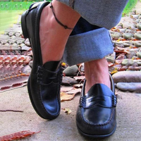 Damen Bequeme Klassische Loafer | Leicht und Vielseitig in Schwarz