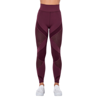 ALIDA - Sportleggings in Weinrot
