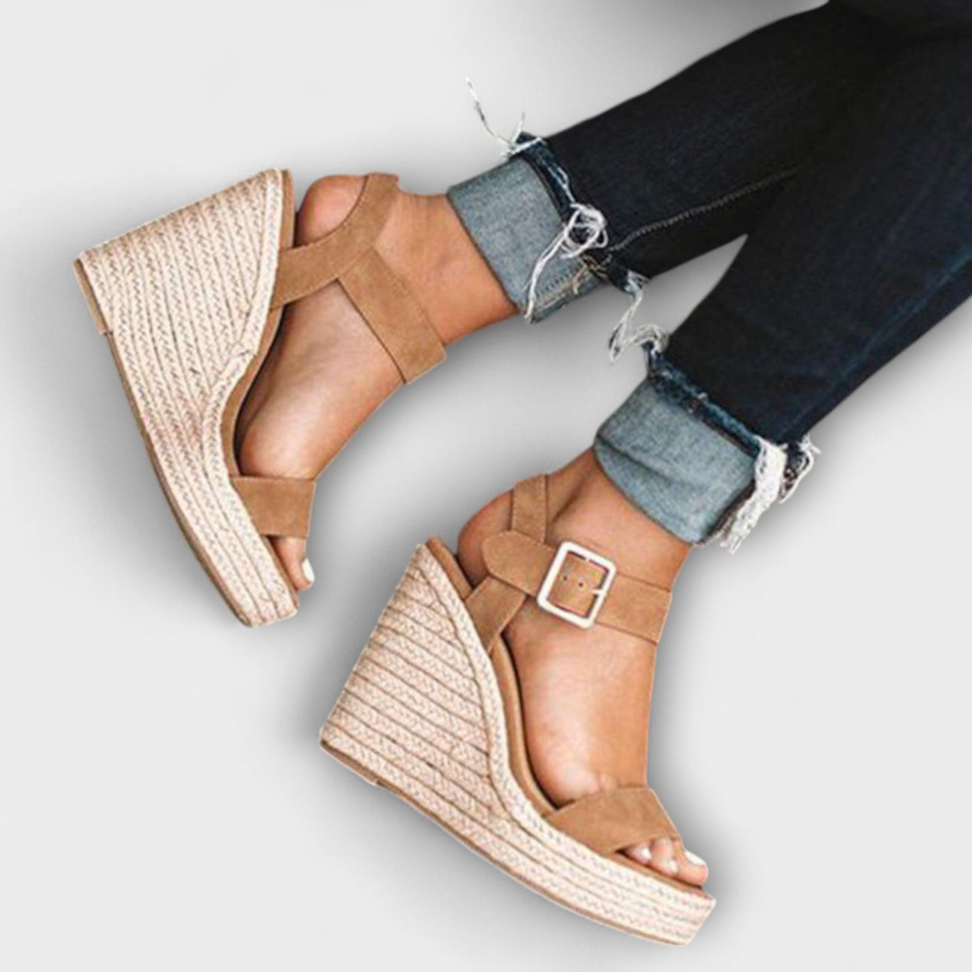 Elizabeth - Stilvolle Damenschuhe mit Gürtel