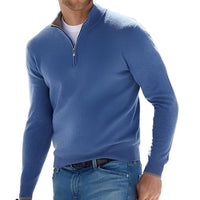 Eliott - Moderner Pullover in Blau