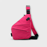 Brava - Anti-Diebstahl-Schultertasche in Fuchsia