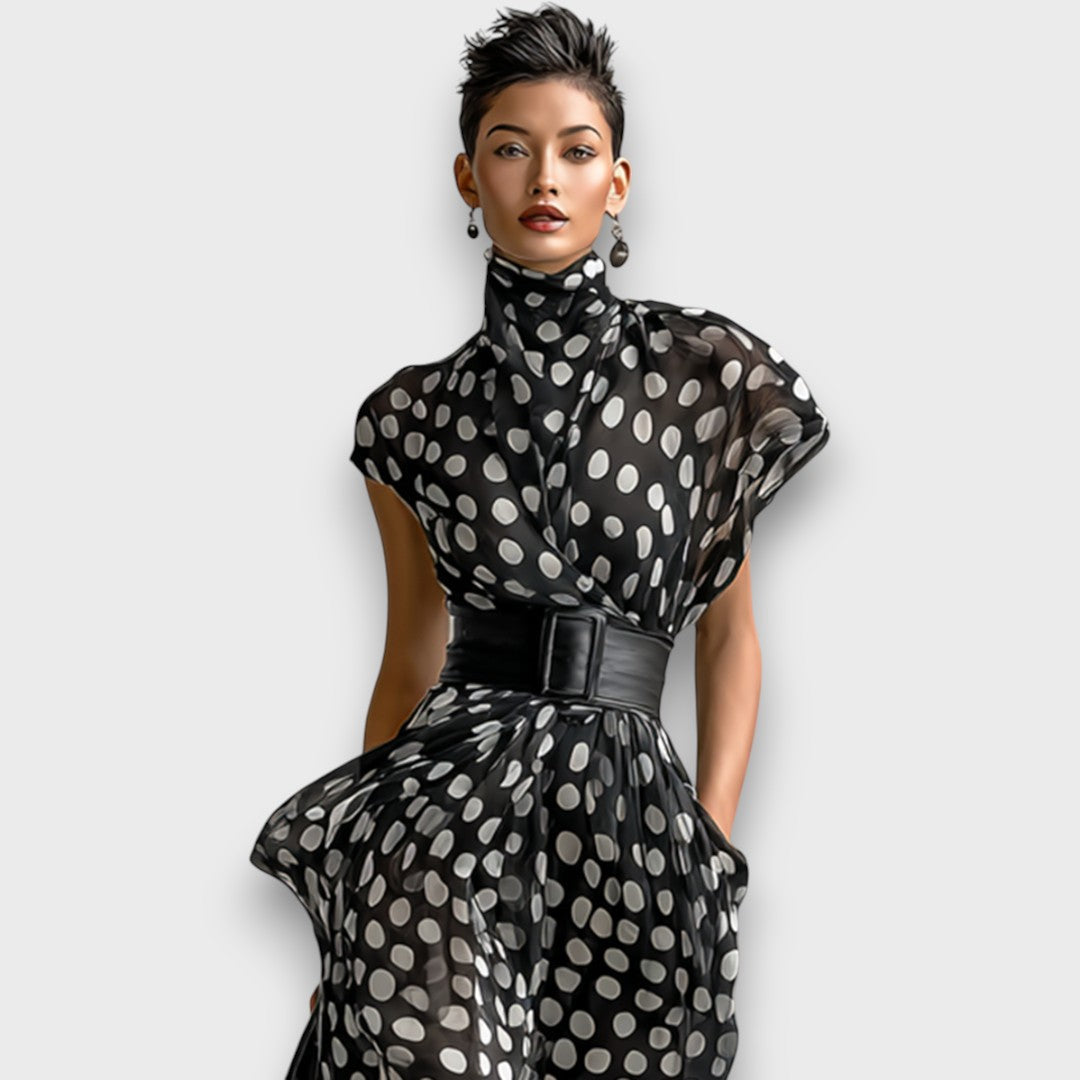 Selena – Maxikleid aus Chiffon