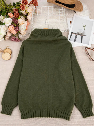 Natala - Strickpullover Mit Kängurutasche