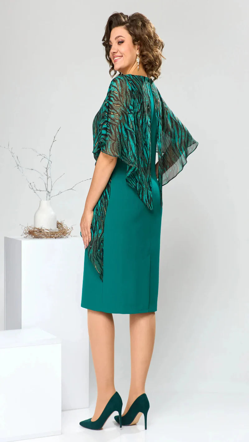 Mirabella - Elegantes drapiertes Kleid