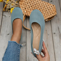 Telma -  Orthopädische Sandalen | Flache Loafers | Schuhe damen bequem in Hellblau